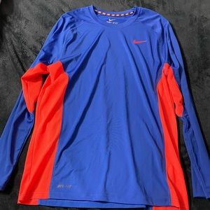 Nike long sleeve t shirt. Size Large